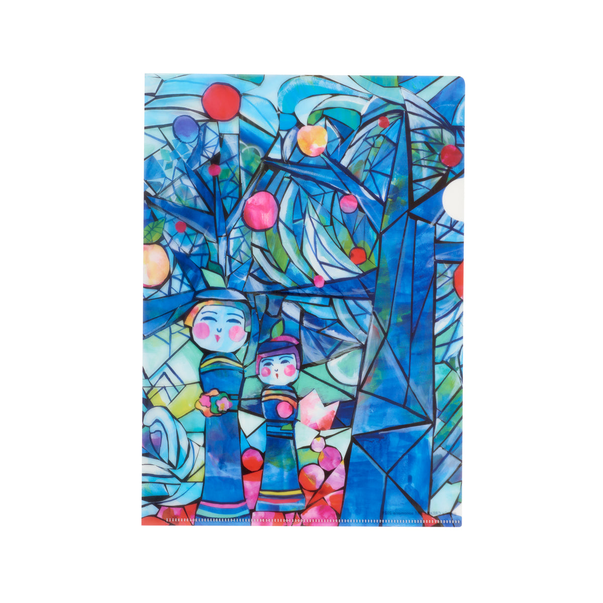 「青の森 へ」クリアファイル