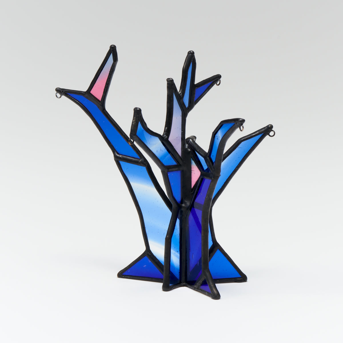 「青の森 へ」ひかり の 木(アクセサリースタンド)