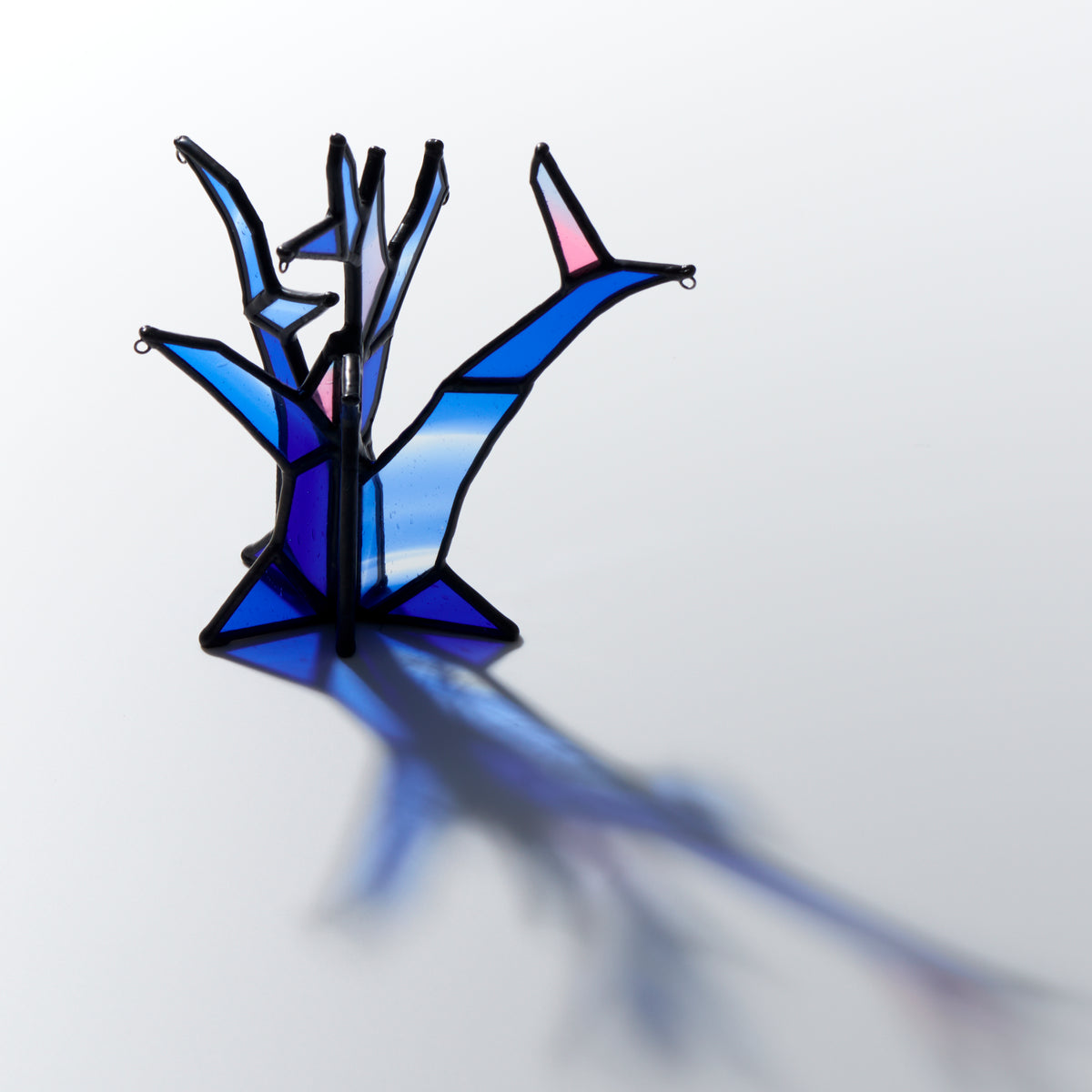 「青の森 へ」ひかり の 木(アクセサリースタンド)