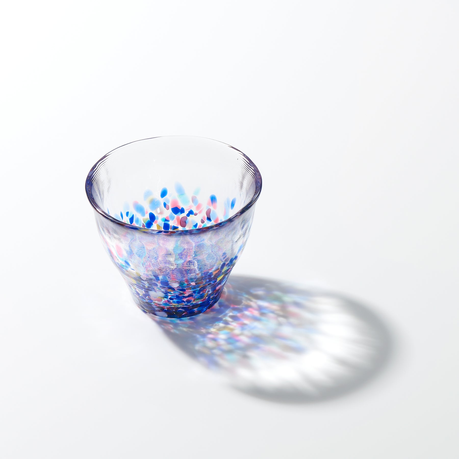 「青の森 へ」津軽びいどろ盃