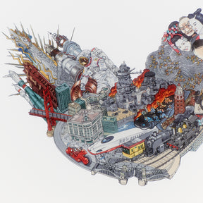 【限定250部／エディションナンバー&サイン入り】大友克洋「Procession Spin」高精細ジークレー版画